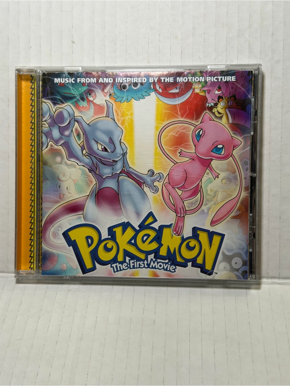 Pokémon the First Movie Soundtrack CD Collectible with Foldable Poster